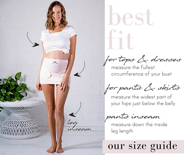 Maternity size guide