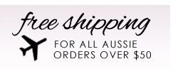 free shipping by express post e-parcel for all orders over $50