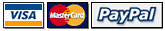 we accept visa. mastercard and paypal
