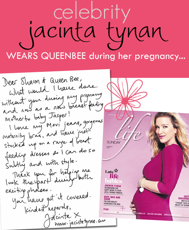 jacinta tynan loves queen bee!