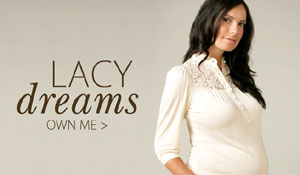 maternal america lace top