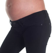 Mavi - Jessica Black Dyed Skinny Leg Maternity Jeans