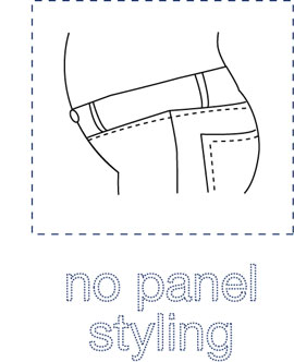 no panel styling maternity jeans