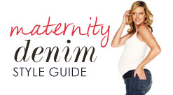 can't decide on which maternity jeans to buy?  read our FREE online jeans style guide here..