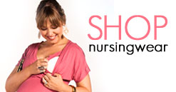 Choose from this great selection of comfortable and stylish breastfeeding tops and tunics. Great for breastfeeding in public or when visitors drop by.