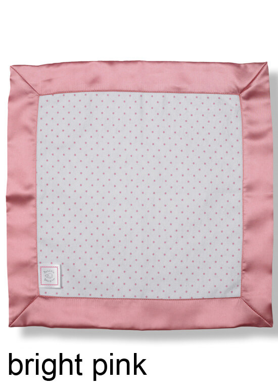 Polka Dot Baby Lovie w Satin Trim by Swaddle Designs