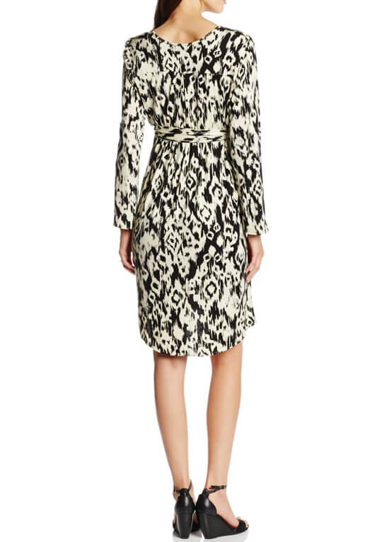 Hudson Maternity Dress in Ikat Print by Everly Grey