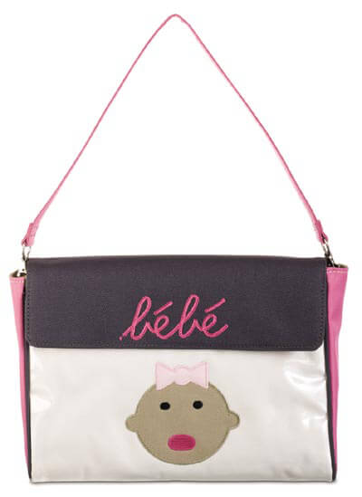 DB1593-4 - Bebe Pink Envelope :  nursing wear nappy bag maternity