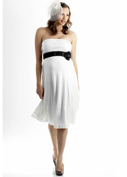SER0036 - Seraphine Leona Bustier Dress :  designer maternity wear maternity clothes maternity clothing maternity