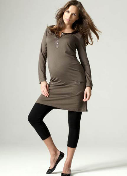 SER0034 - Seraphine Aisha Safari Tunic :  hip maternity wear maternity fashion queen bee maternity maternity dresses