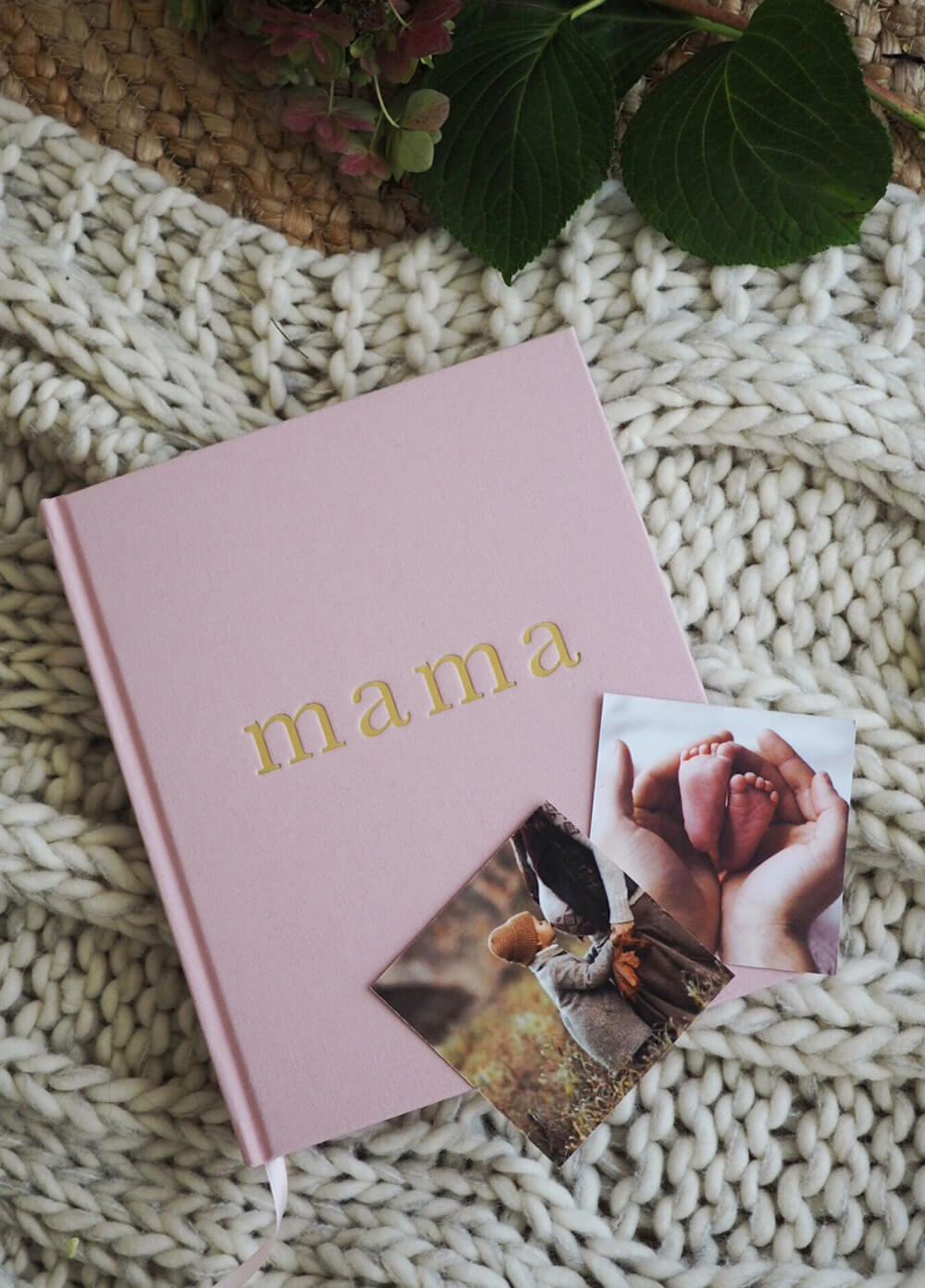 Mama Journal (tell me about it) in Light Pink by Write to Me