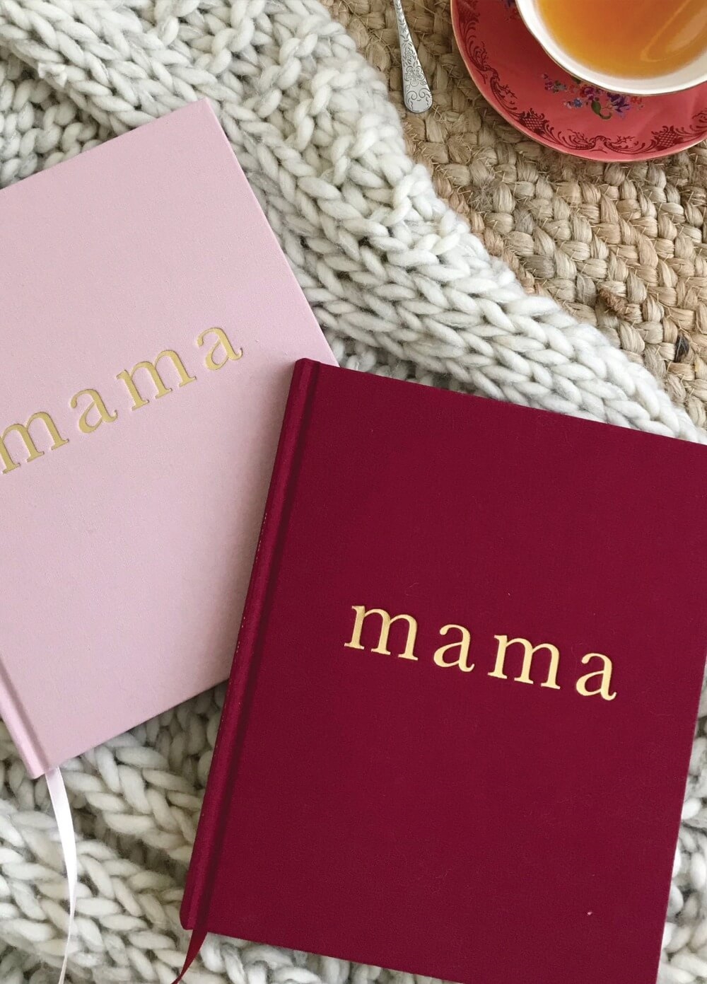 Mama Journal (Tell me about it) in Maroon by Write to Me