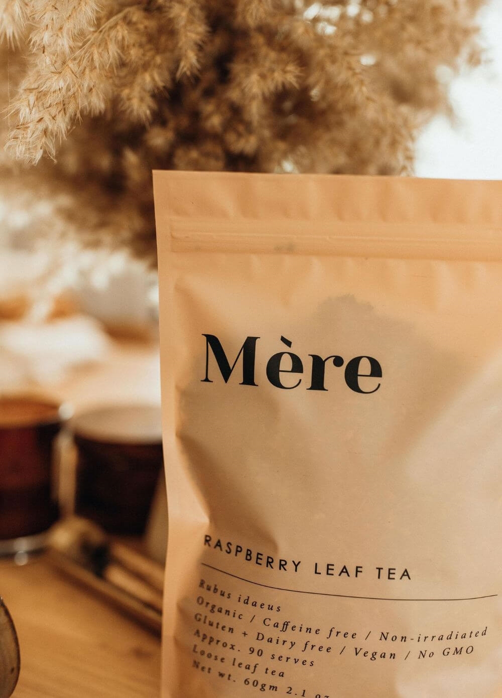 Mere Botanicals - Organic Raspberry Leaf Tea | Queen Bee