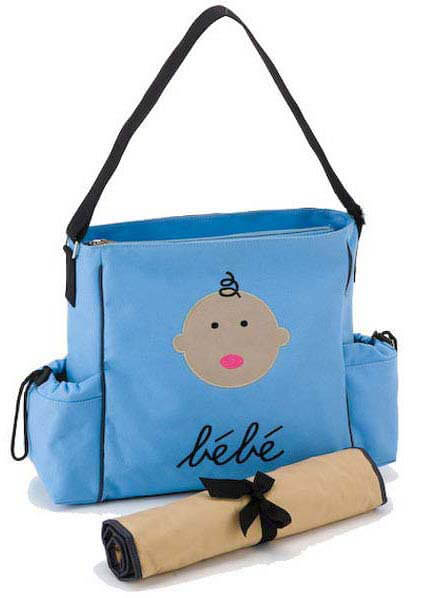 DB1426-5 - Bebe Blue Baby Tote :  nursing wear nappy bag maternity maternity clothing
