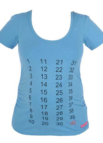 Miatom - Numbers Maternity Tee - 2 colours : maternity fashion maternity tops maternity wear maternity