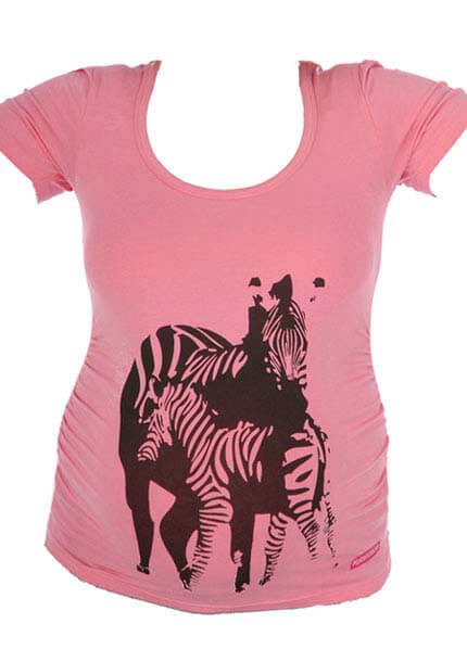 Miatom - Zebras Maternity Tee : maternity fashion maternity tops maternity wear maternity