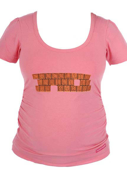 Miatom - Chocolate Maternity Tee : maternity fashion maternity tops maternity wear maternity