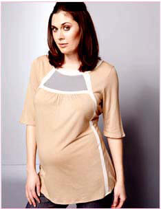 Lauren Kiyomi - Zen Maternity Tunic * ON SALE * :  maternity work clothes maternity loungewear maternity work wear maternity fashion