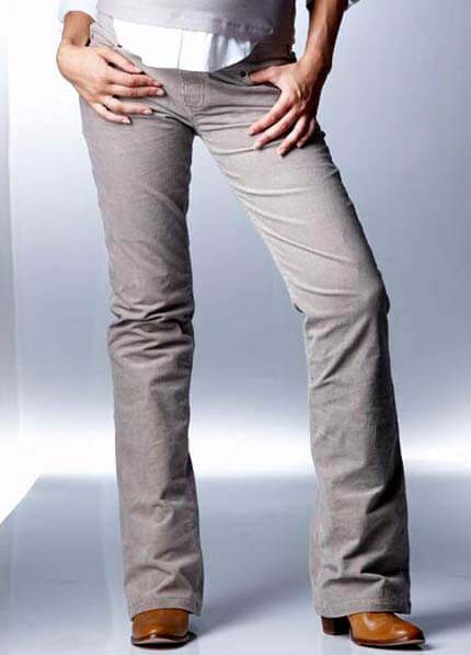 SER0004 - Seraphine  Sand Bootleg Cord Trousers * ON SALE * :  maternity pants maternity fashion queen bee maternity maternity wear