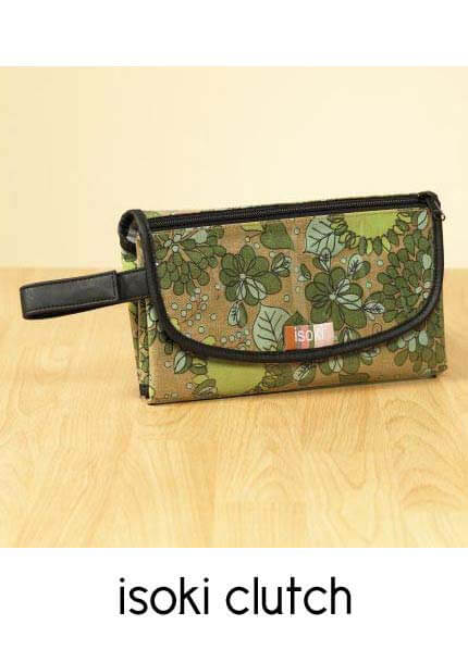 IS05 - Isoki - Change Mat Clutch - Vintage Floral SOLD OUT :  nappy bag ma