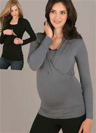 Mayreau - Mia Long Sleeved Maternity Top * ON SALE *