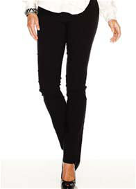 SOON - Straight Leg Maternity Pants in Black