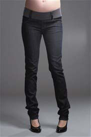 Maternal America - Skinny Maternity Jeans in Vintage Blue