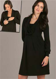 Mayreau - Cowl Neck Maternity/Nursing dress - 2 colours