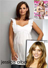 Maternal America - Cotton Frill Maternity Top