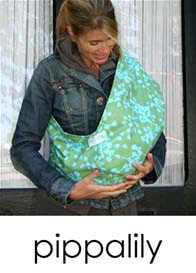 Pippalily - Luxe Sea Green Coriander Baby Carrier * ON SALE *