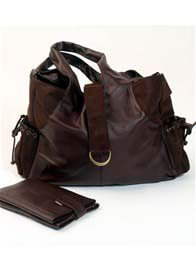 JB Designs - Mama Nappy Bag in Chocky Mousse