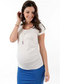 Trimester™ - Dream Maternity Tee in Creme