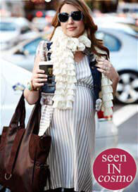 LIL Designs - Milano Stripe Retro Maternity Dress * HOT *