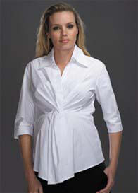 Maternal America - Knot Work Maternity Shirt * ON SALE *