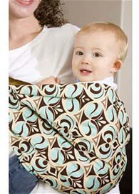 Lucky Baby - Harley with Minkee Dots Baby Carrier