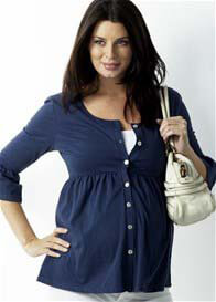 Seraphine - Bell Sleeve Maternity Cardigan