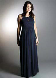 Momzee - Ava Keyhole Maxi Maternity Dress