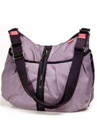 Babymel - Amanda Zipper Nappy Bag in Grey