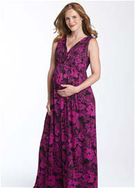 Maternal America - Jersey Maxi Maternity Dress