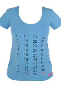 Miatom - Numbers Maternity Tee - ON SALE