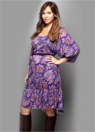 Momzee - Sara Print Maternity Dress ** EXCLUSIVE **
