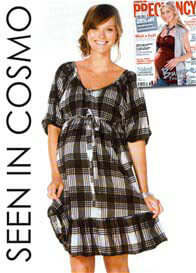 Momzee - Alex Plaid Maternity Dress