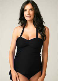Maternal America - Carrie Black 2pc Maternity Tankini