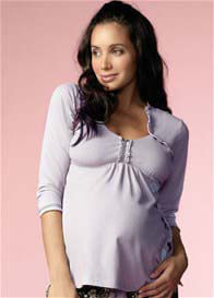 HOTmilk - Calm Rebellion 3/4 Sleeve Nursing Top 