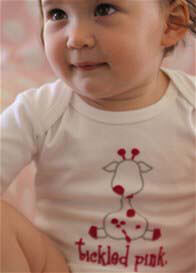 2 chix - Tickled Pink Onesies