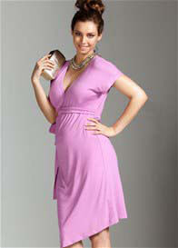 Trimester™ - Adore Wrap Dress in Persian Rose