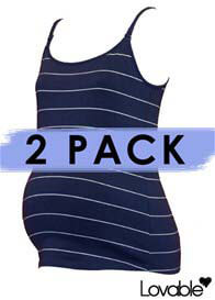 Lovable - Essential 2 pack Nursing / Maternity Cami