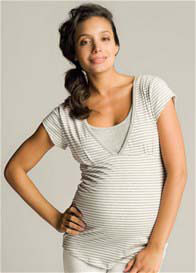 Ripe Maternity - Penny Short Sleeve Feeding Top