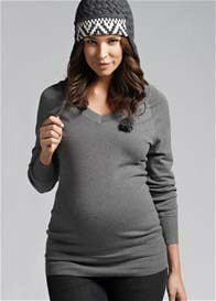 Ripe Maternity - V-Neck Sweater - ON SALE