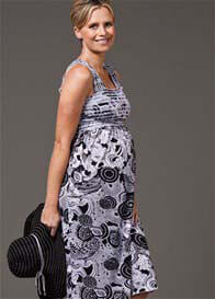 Milk Nursingwear - Ines Smocked Nursing Dress